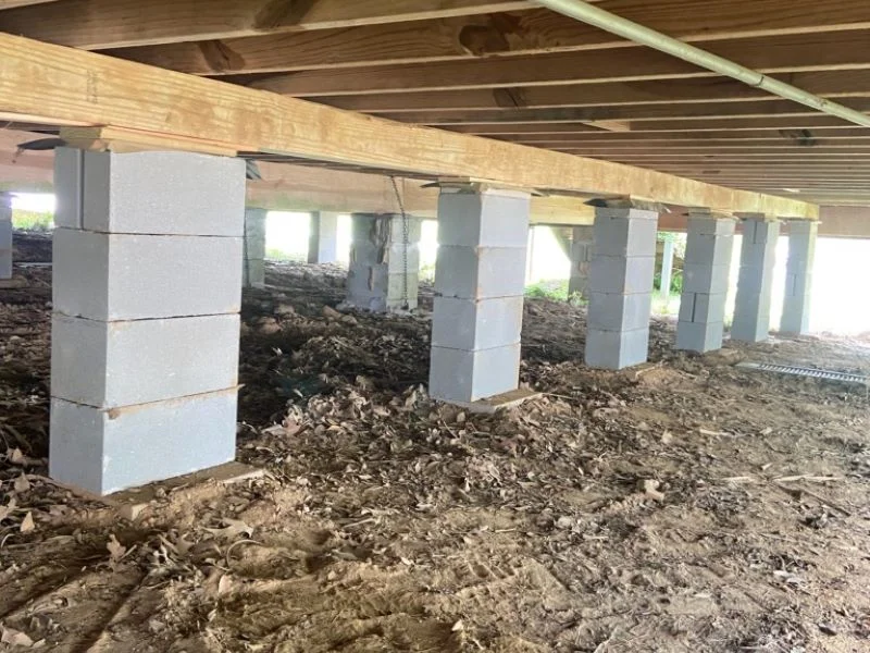 Pier and Beam or Block and Base Foundation Repair Timberwood Park TX